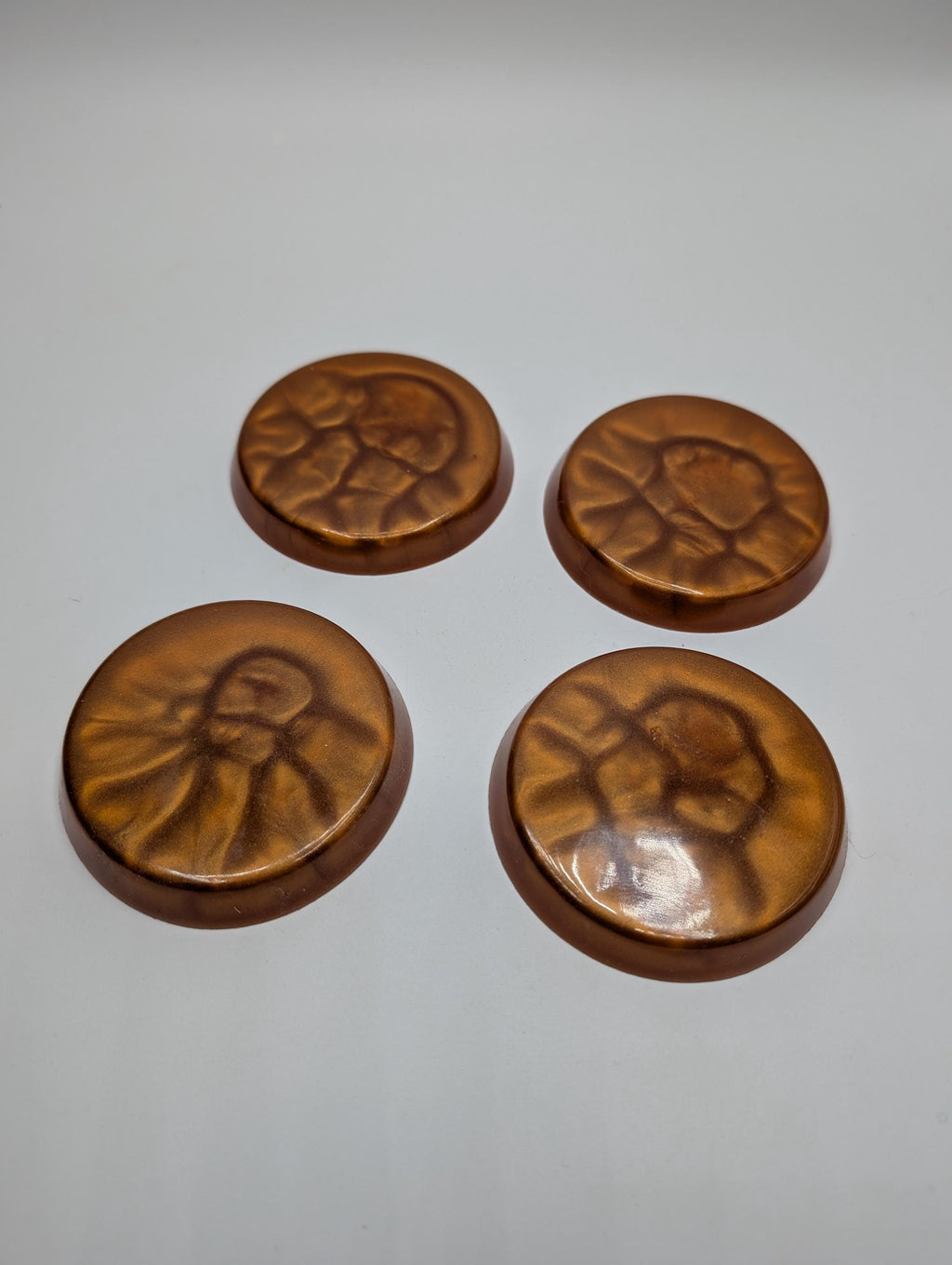 Wave Style Coasters, Handmade Resin Coasters, Caramel Gold Coasters, Grey Coasters, Blue Coasters, Handmade Coasters, Coasters for Cups/Mugs