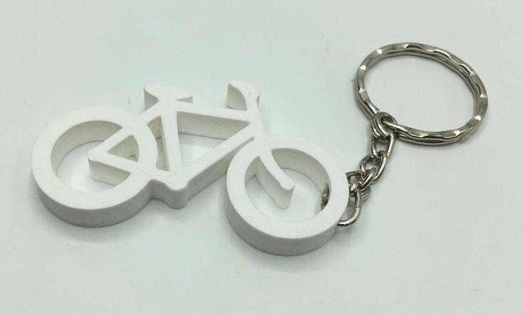 Bike Keyring Gift, Bicycle Keyring Gift, Cycling Gift, Bike Lock Keyring, Keyring for Bike Lover, Cyclist Keyring, Bike Charm, Bike Shaped