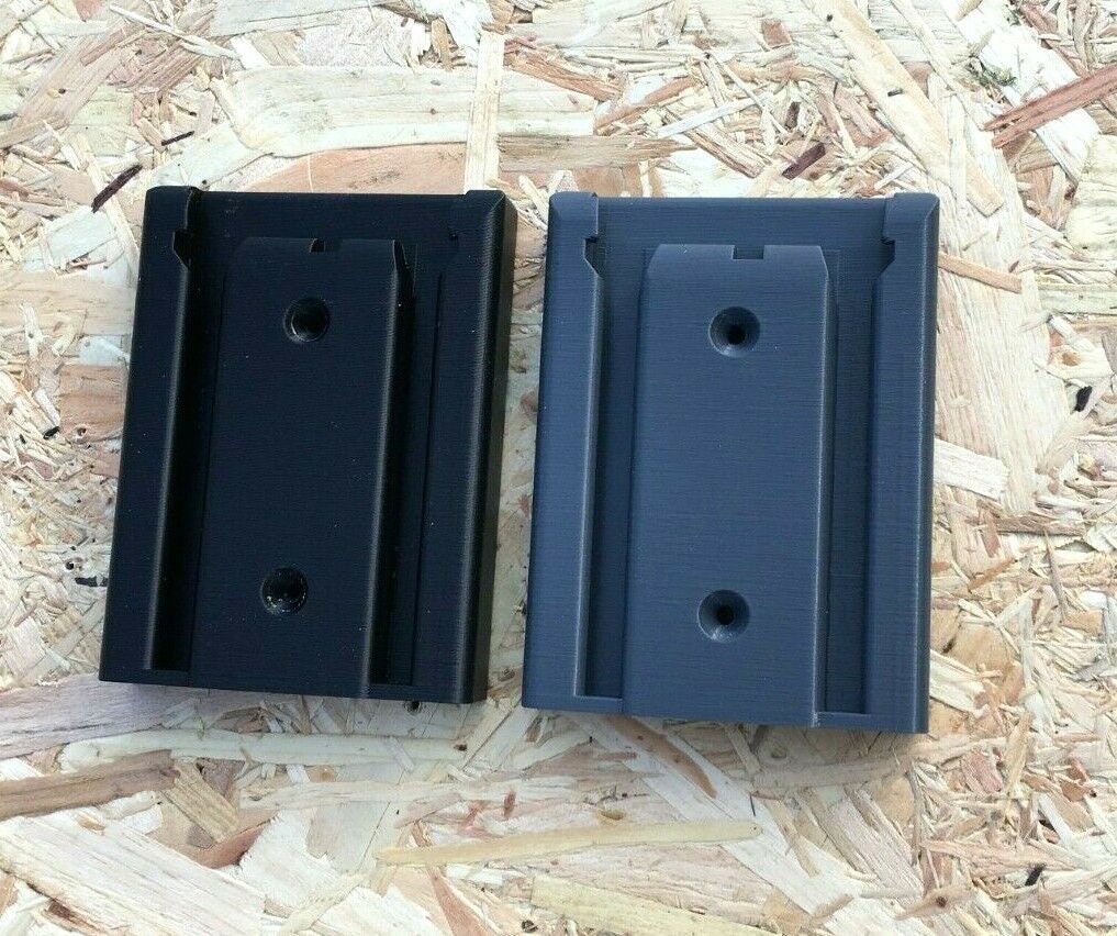 Battery Wall Mount for Hilti B22 22v or B36 36v Batteries / Undershelf Mount x1 / Hilti Battery Wall Mount / Battery Mount Storage for Hilti