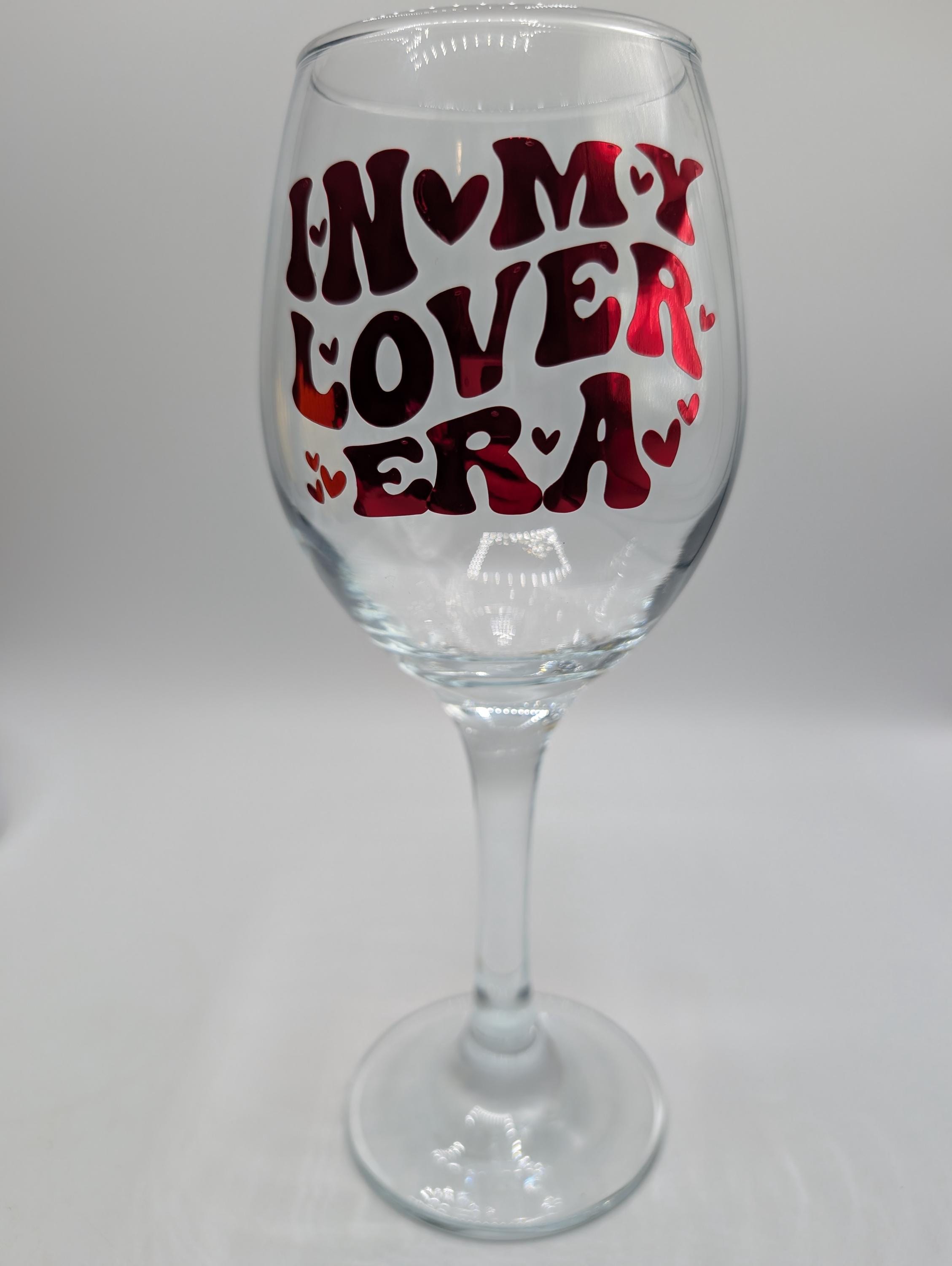 My Lover Era Glass, Gift for Her, Valentines Day Gift, Present For Her, Custom Lover Glass, Beer Lover Gift, Wine Lover Gift, Gin Glass Gift