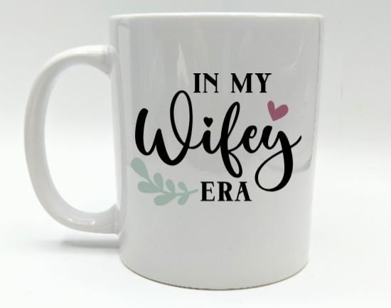Wifey Era Mug, Funny Best Friend Gift, Just Married Gift, She Said Yes Gift, Wedding Present Gift, Wifey Mug Present
