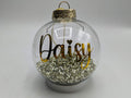 Personalised Christmas Bauble / Memorial Bauble / Tree Personalised Decoration / Name Bauble / Personalised Christmas Ornament Gift / Bauble