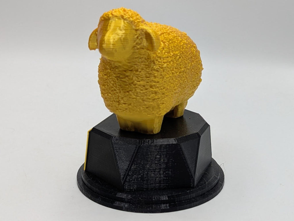 Personalised Sheep Trophy, Farmer Sheep Award, Gift for Sheep Lover, Custom Trophy Gift, Sheep Award Gift, Office Trophy, Animal Lover Award