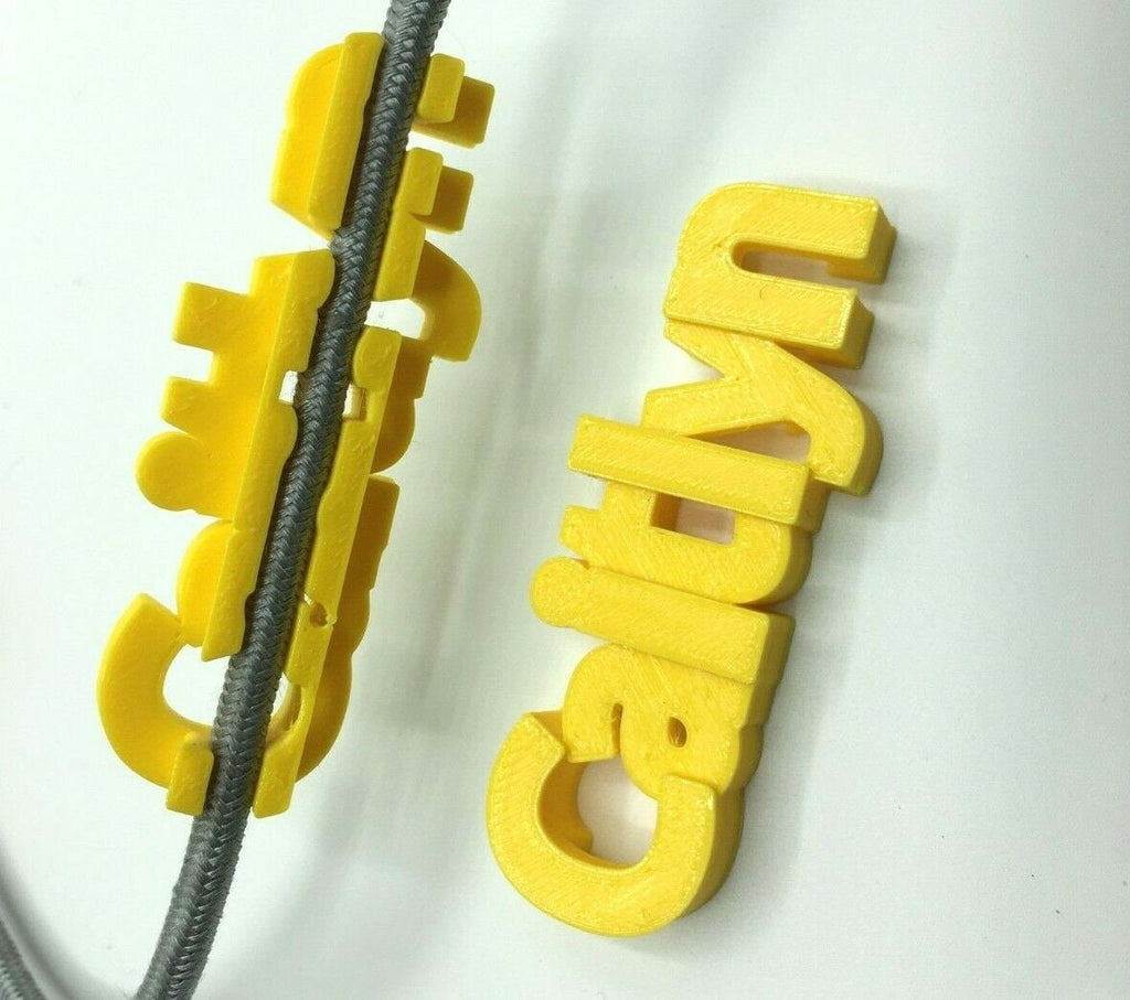 Personalised USB Charging Cable Clip with back / Personalised iPhone & iPad Clip / Marker Phone Cable Accessory / Samsung / Android Phone