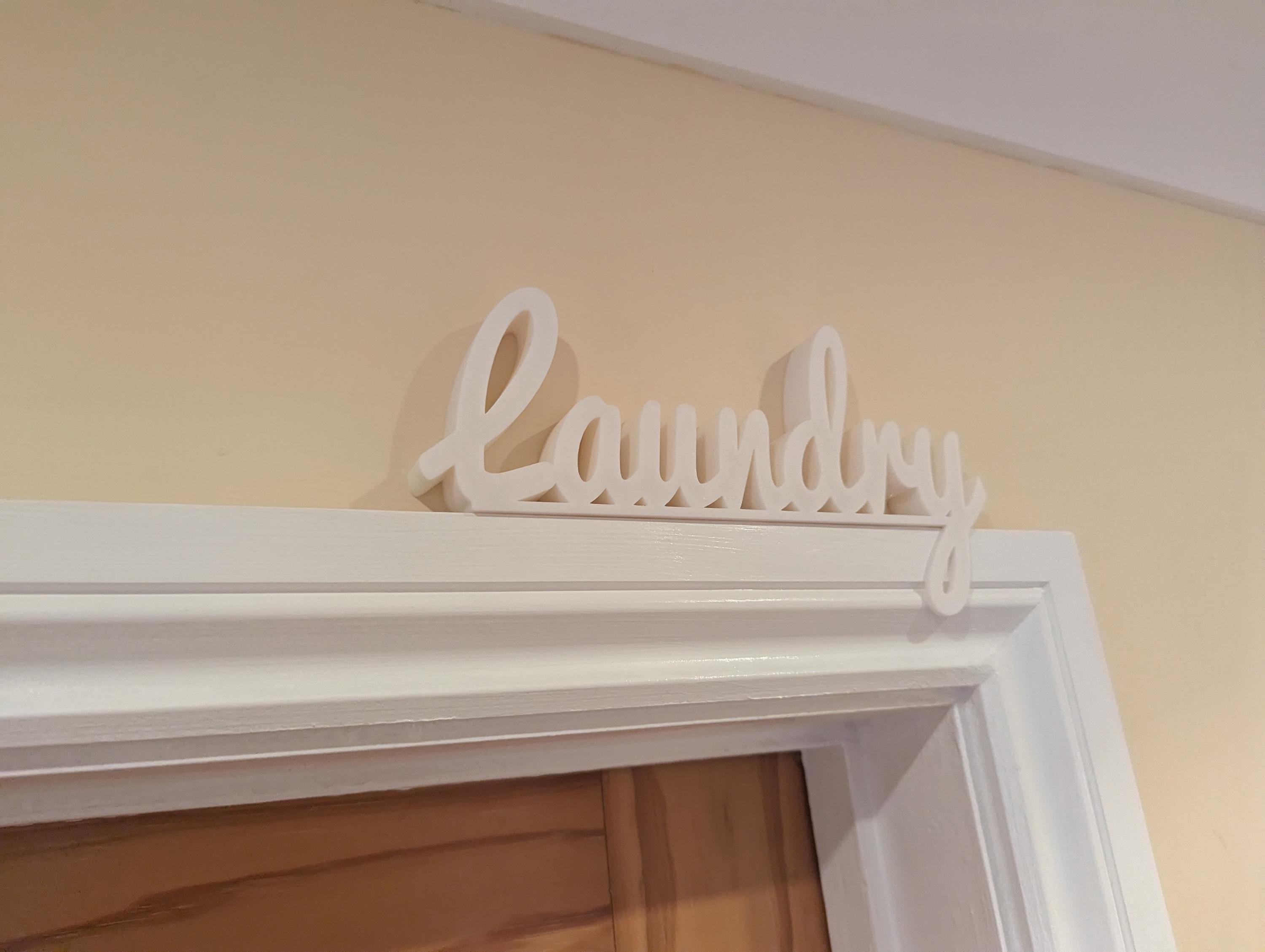 Laundry Door Sign, Laundry Sign, Door Topper, Custom Door Sign, Laundry Room Sign, Above Door Sign, Quirky Door Sign, Washing Sign, Laundry