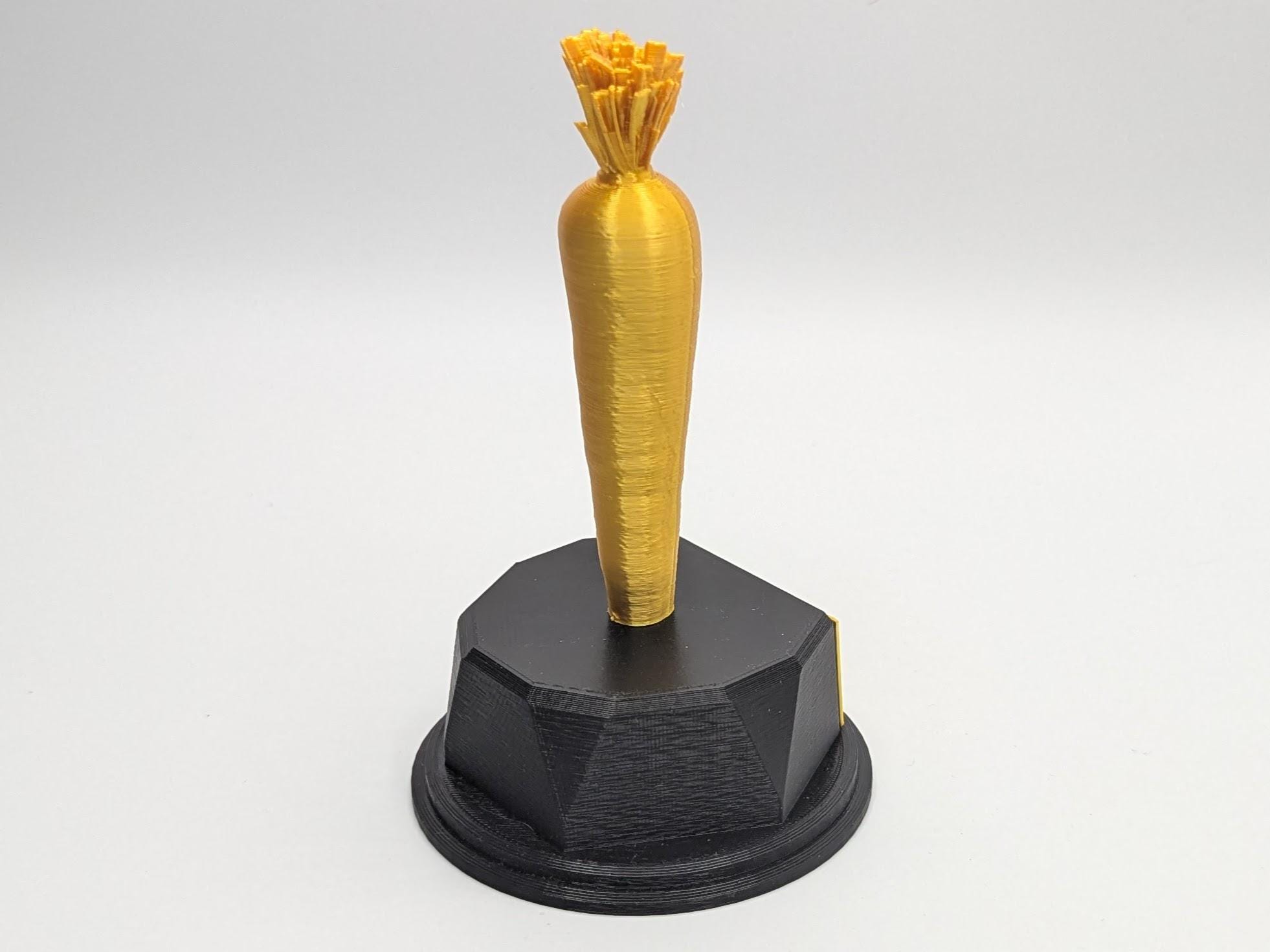 Personalised Carrot Trophy, Carrot Fun Trophy, Carrot A Lot About You, Carrot Gift, Carrot Top Award, Emotional Carrot, Carrot Award, Carrot