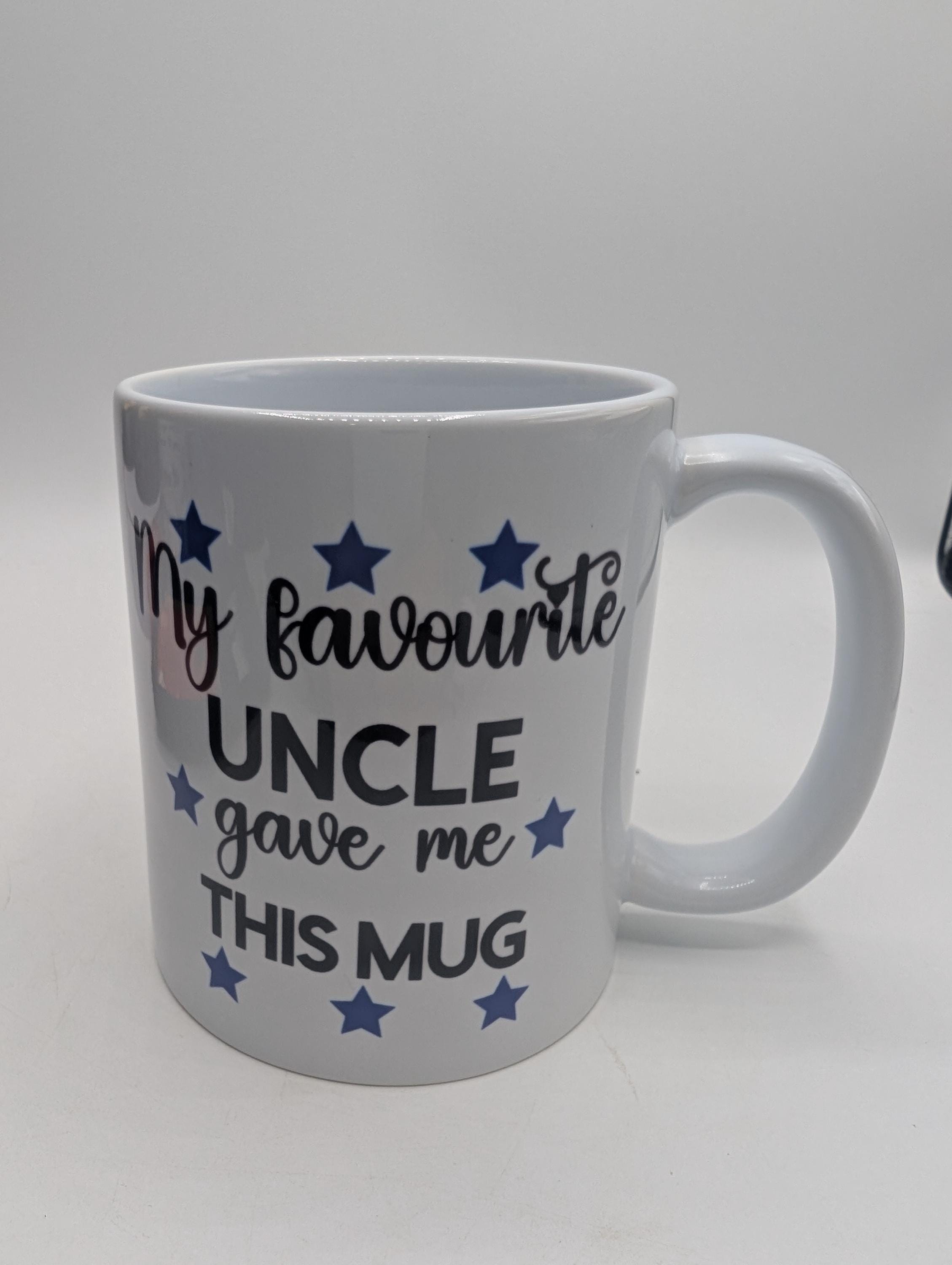 My Favourite Uncle Gave Me This Mug / Funny Mug / Mug for Nephew / Mug for Niece / Sarcastic Mug / Sarcastic Coaster / Gift for Birthday