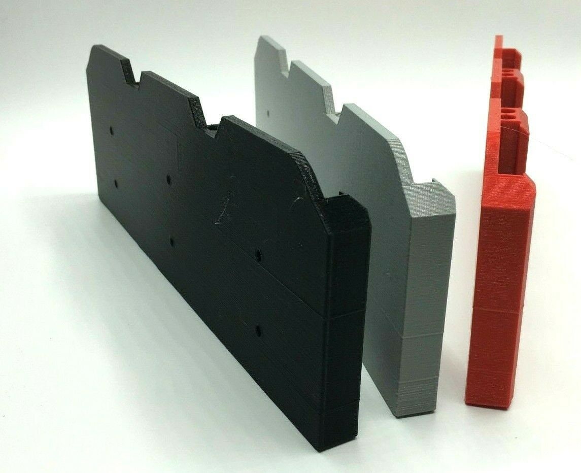 Triple Wall Shelf Mount for BOSCH 18V BATTERIES / Bosch 18v Battery Holder / Bosch 18v Battery Mount / Mount for Shed Van Workshop 4Ah 5Ah