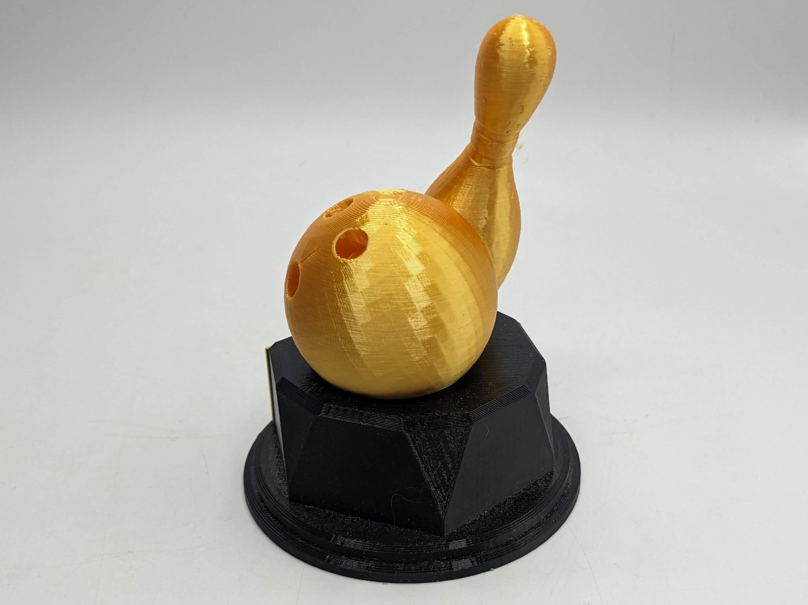 Personalised Bowling Trophy, Bowling Team Trophy, Secret Santa Bowling, Bowling Gift, Personalised Bowling Pin, Bowling Award, Best Bowler