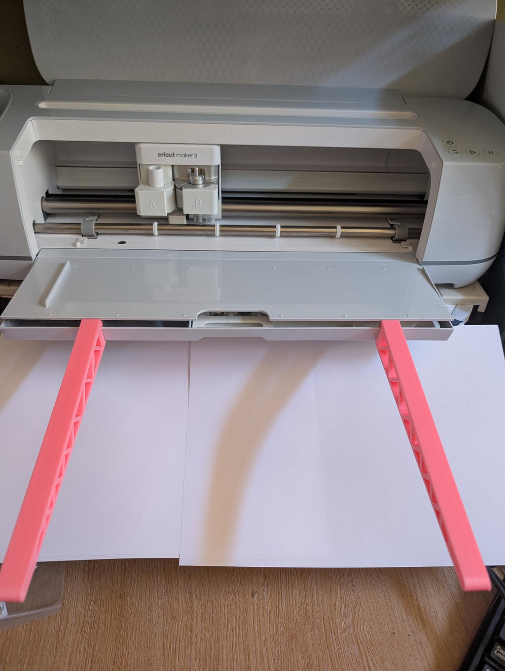 Cricut Maker 3 Machine Mat Extension / Extender Holder stop mat from falling to floor (pair) / Cricut Maker Mat Holder / Cricut Accessories