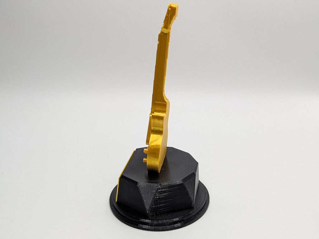 Personalised Electric Guitar Trophy, Guitar Trophy, Guitarist Award, Music Teacher Award,  Custom Trophy Gift, Guitar Player Gift, Guitarist