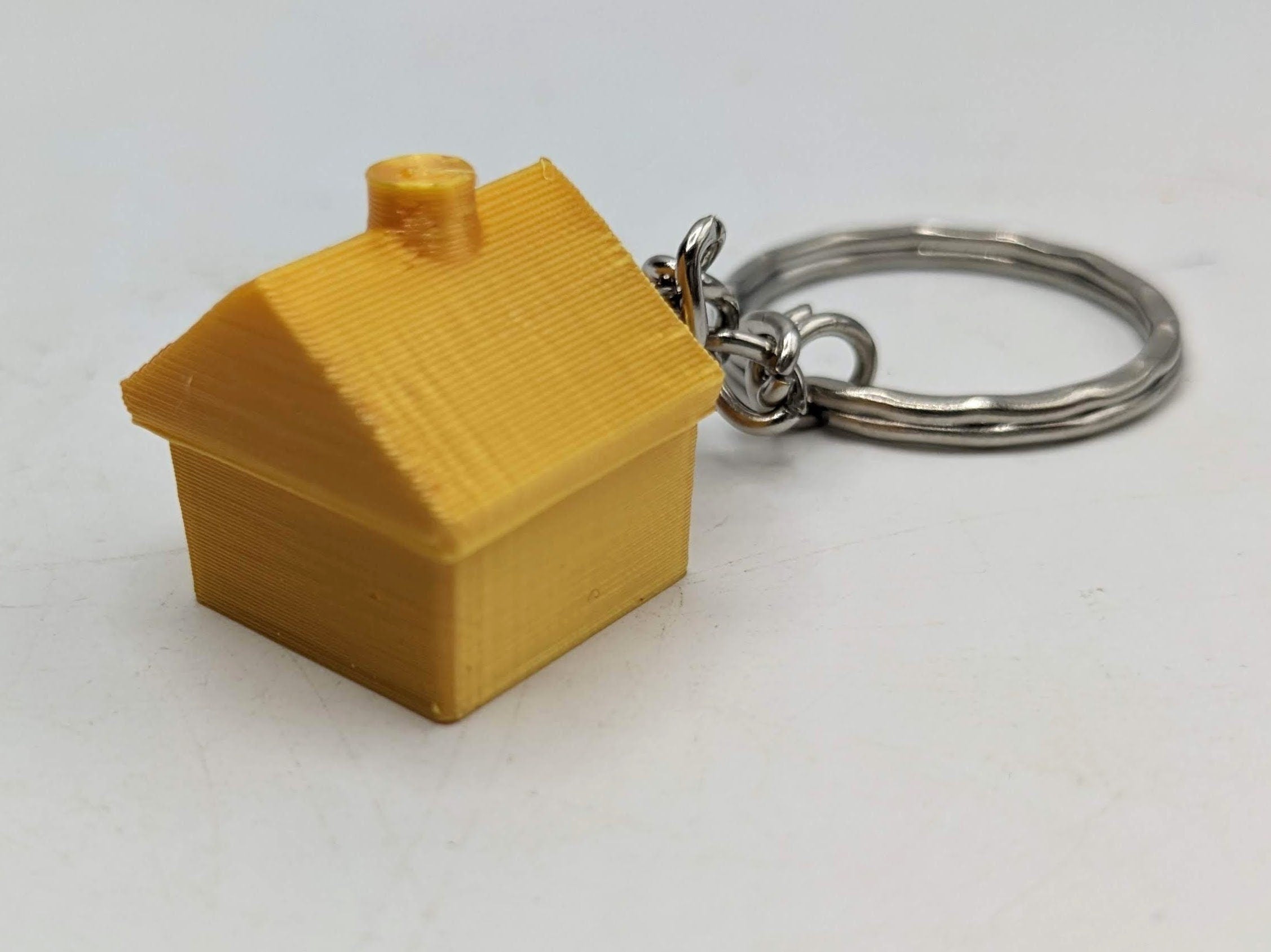 New Home Keyring / Little House Keyring / House Warming Gift / New House Keyring / House Shaped Keyring / House Key Keyring / House Key Gift