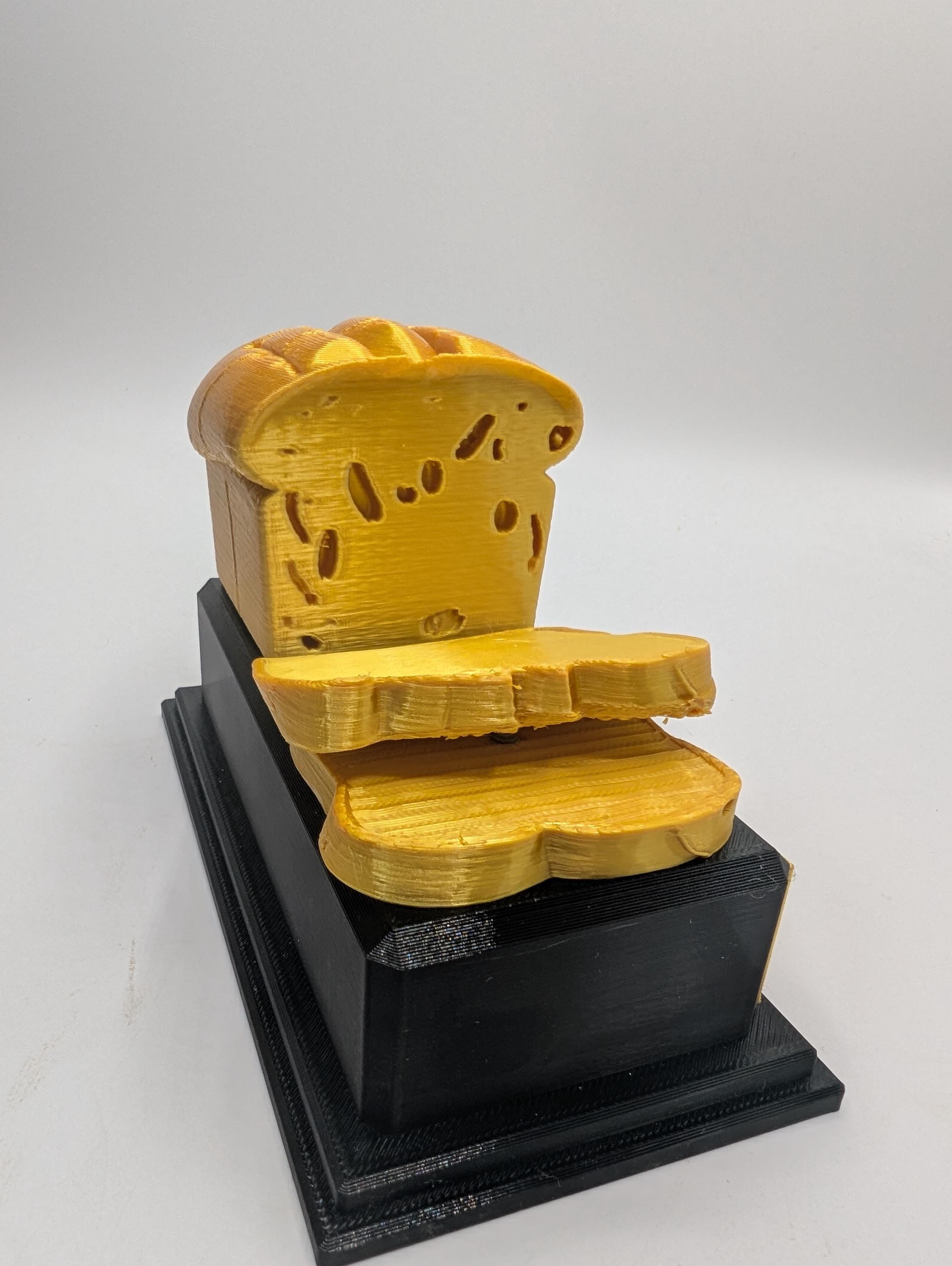 Personalised Loaf of Bread Trophy, Sandwich Award, Custom Trophy, Office Trophy, Funny Trophy, Sandwich Lover Award Gift, Crusty Bread Lover