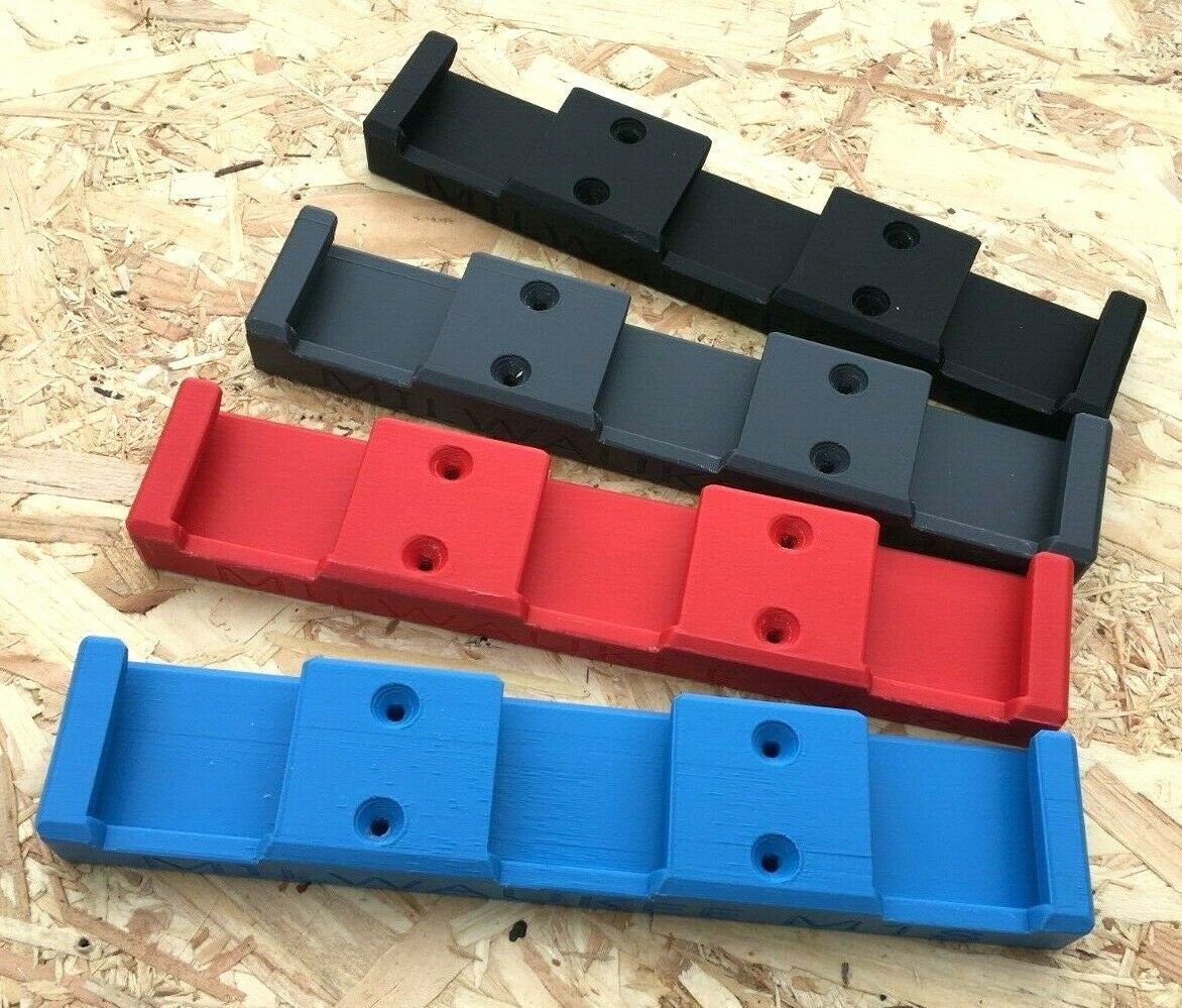 Triple Battery Wall Mount for Milwaukee M18 18v Batteries Battery Storage - Qty:1