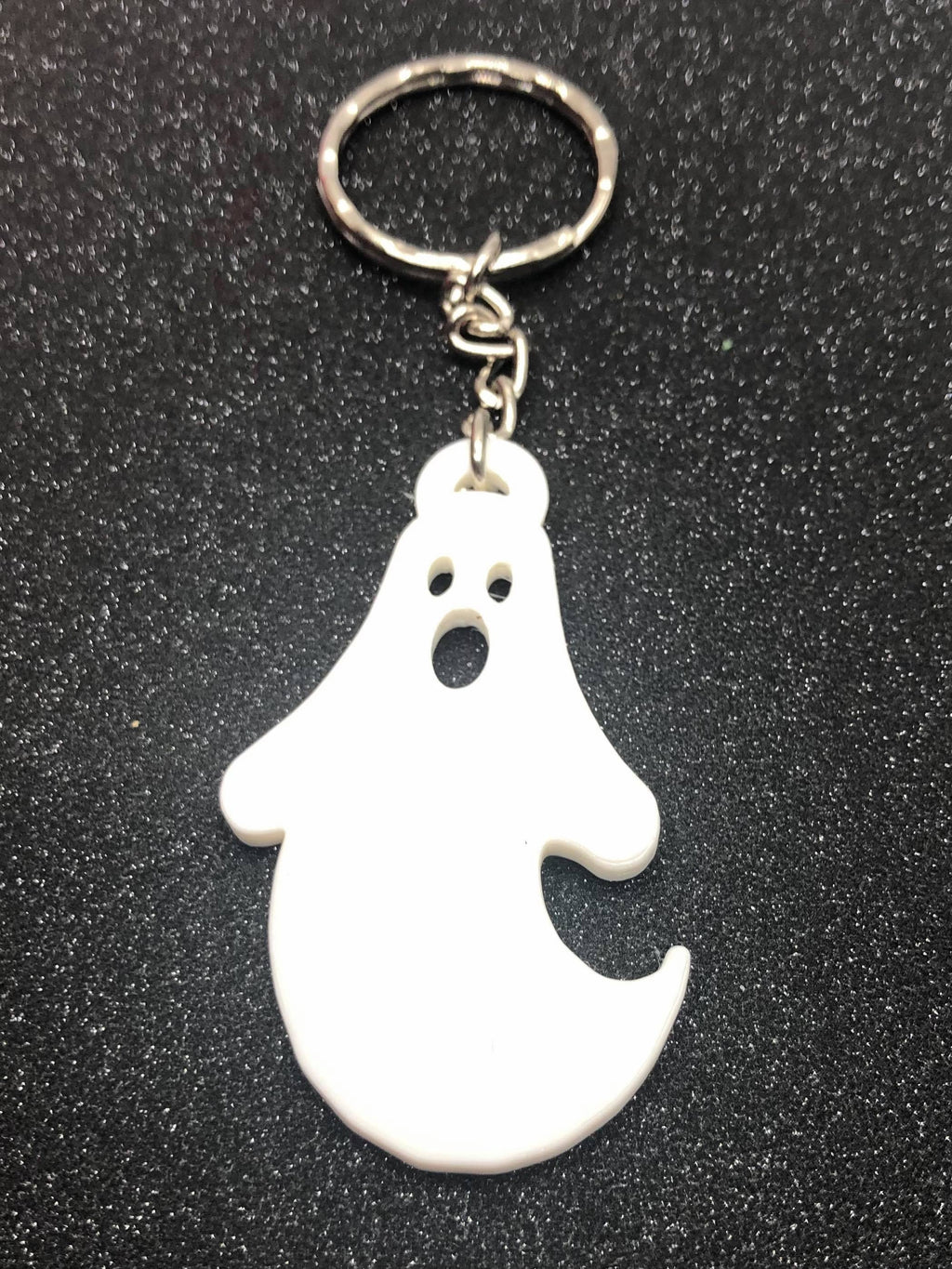 Ghost Keyring, Ghost Halloween Party, Ghost Bag Tag, Halloween Party Gift, Ghost Shaped Gift, Ghost Keychain, Ghost Lover Gift, Halloween