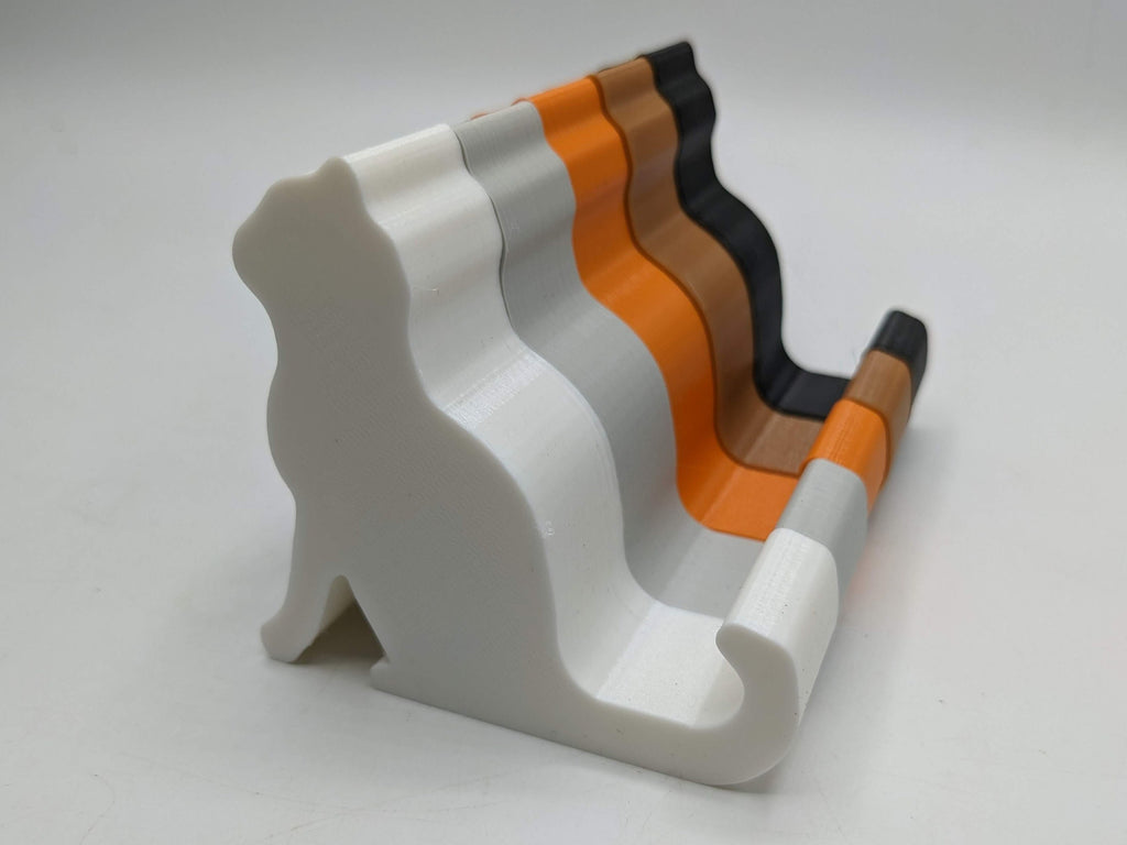 Cat Mobile Phone Stand / Cat Shaped Phone Stand / Iphone Phone Holder / Android Phone Holder / Cat Phone Holder / Cat Stocking Filler / Cat