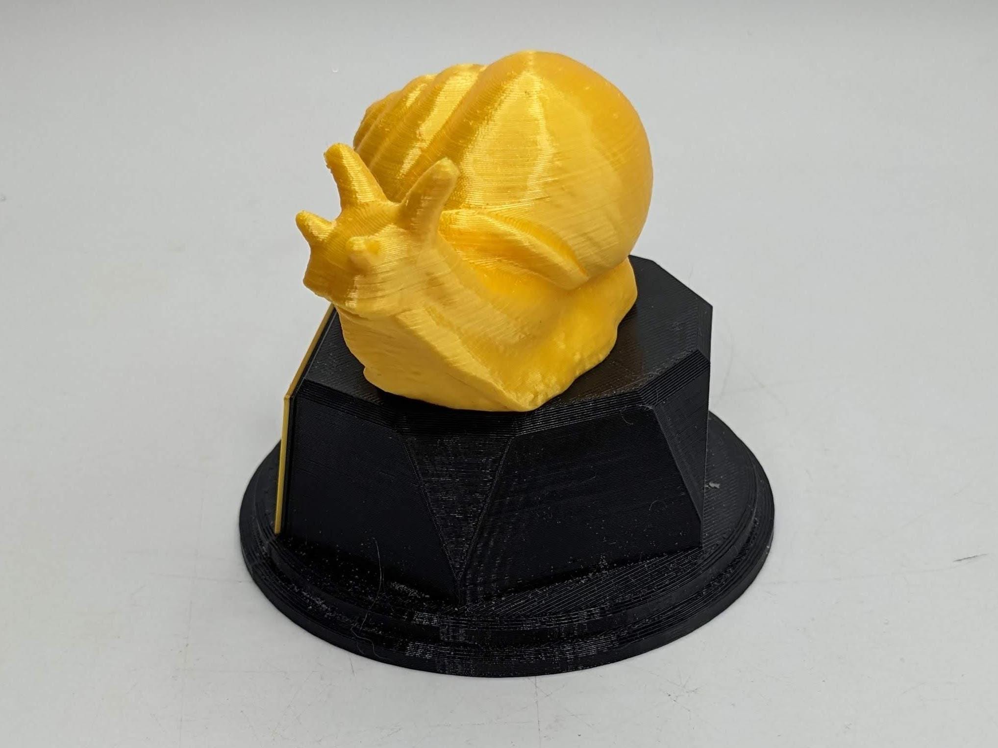 Personalised Snail Trophy / Snail Trophy / Slowest Person Award / Slow Gift / Funny Snail Award / Snail Joke Trophy / Gift for Someone Slow