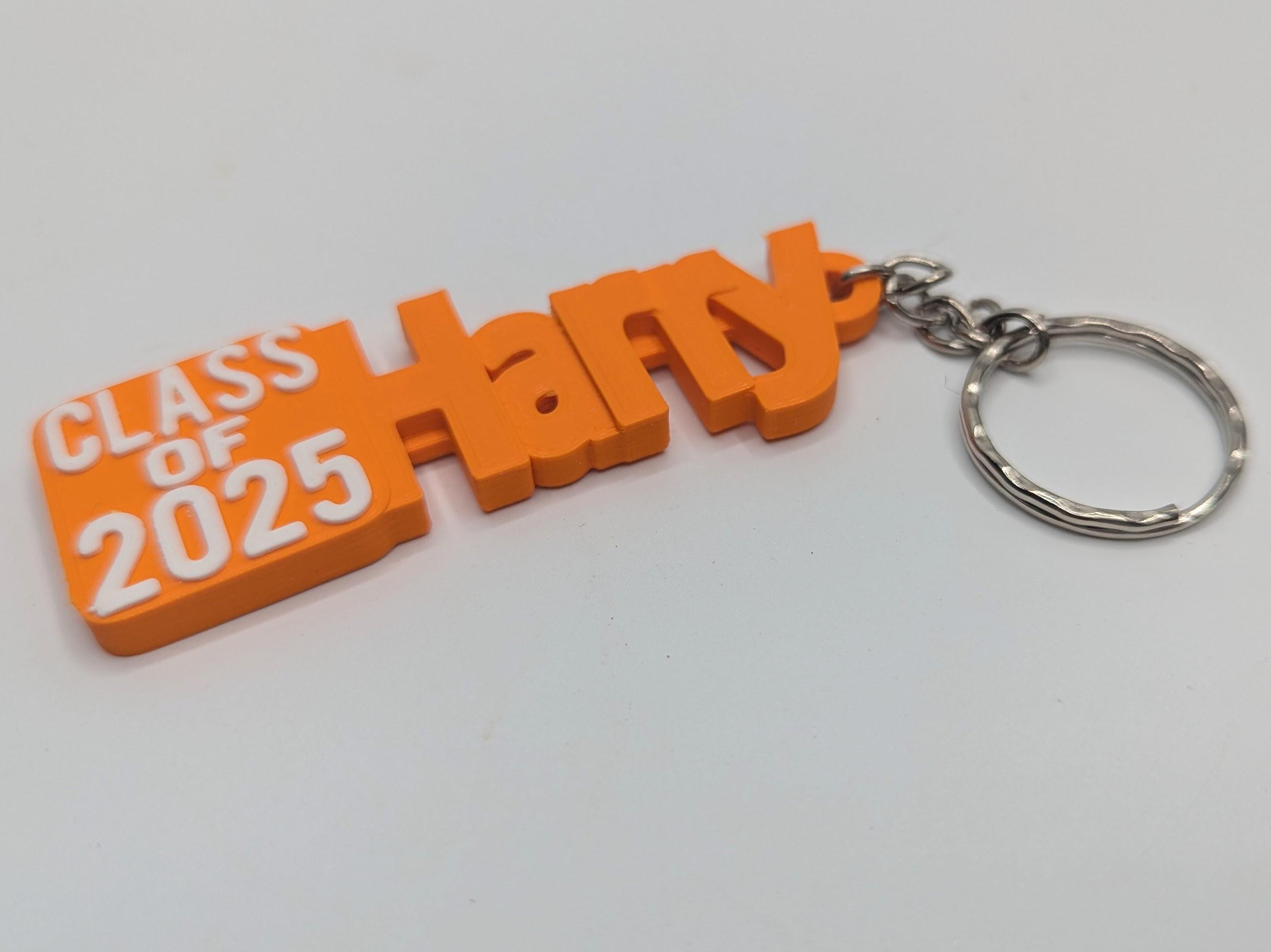 Personalised School Leavers Keyring, Class of 2025, School Leavers Gifts, Personalised Primary School Leaver, Secondary School Leaver Gift