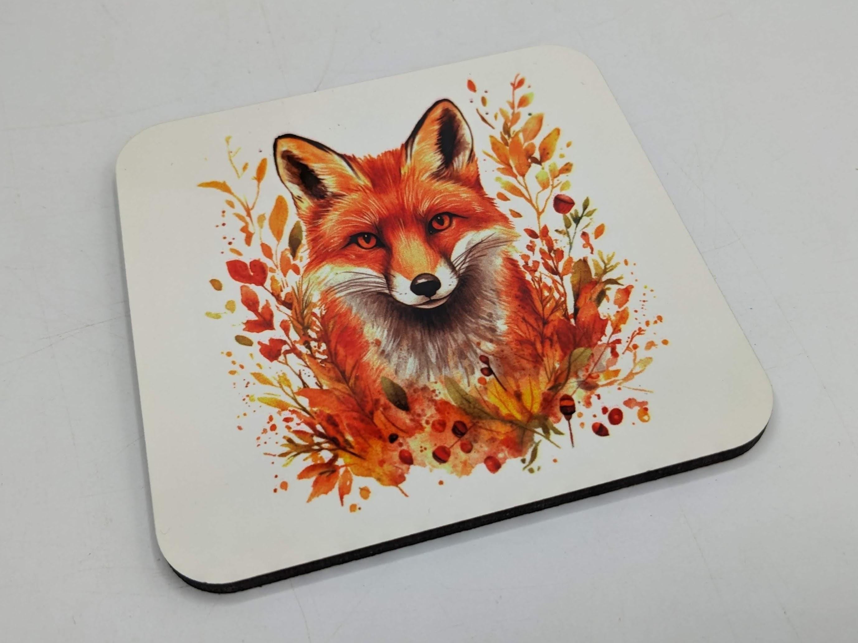 Fox Animal Coaster / Woodland Animal Coaster / Owl Coaster / Hedgehog Coaster / Stag Coaster / Squirrel Coaster / Owl Coaster / Animal Gifts