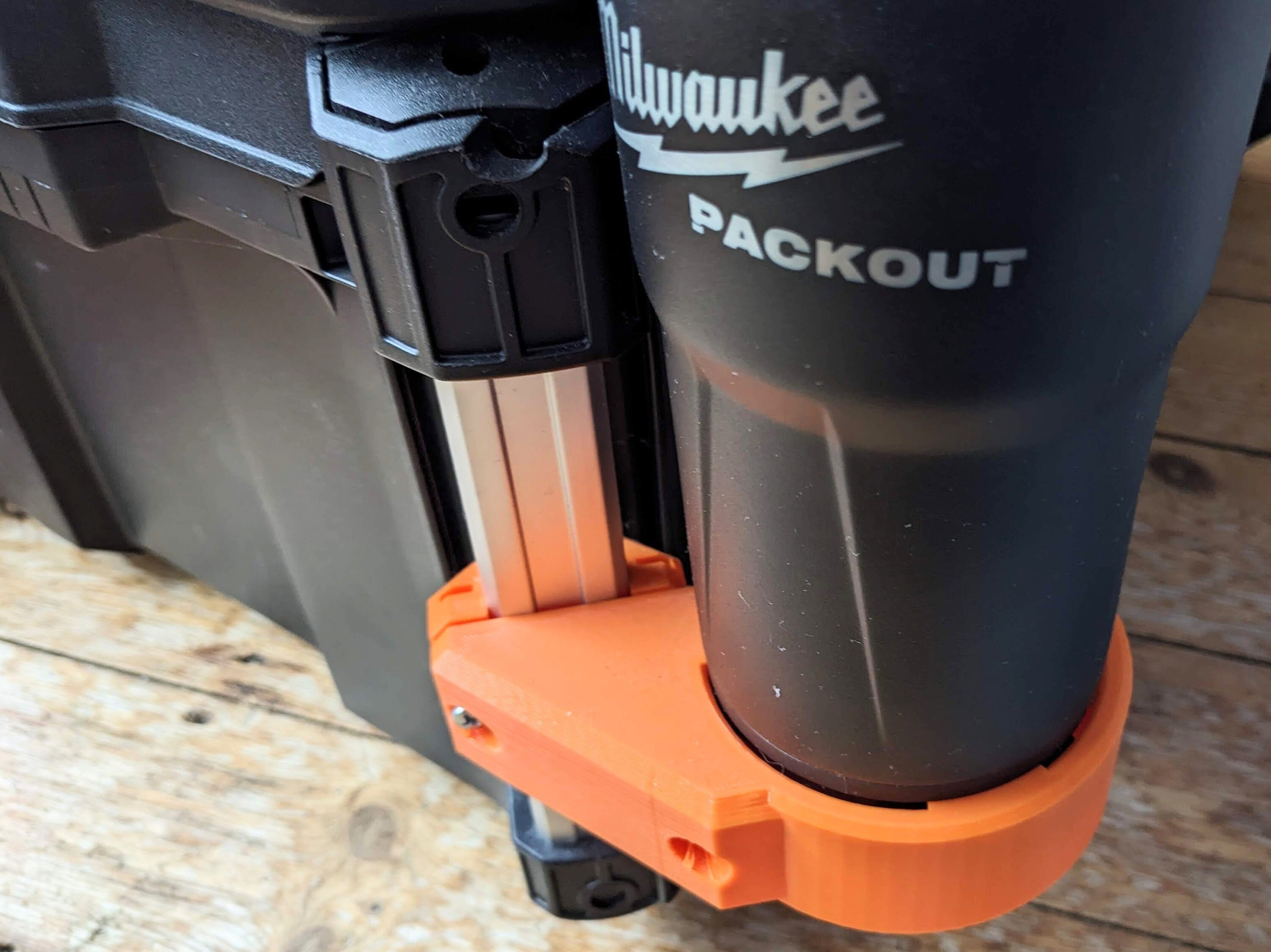 Milwaukee Thermal Tumbler, Cup Holder Milwaukee, Cup Holder for the Packout Corner Rail System, Milwaukee Accessory, Milwaukee Cup Accessory