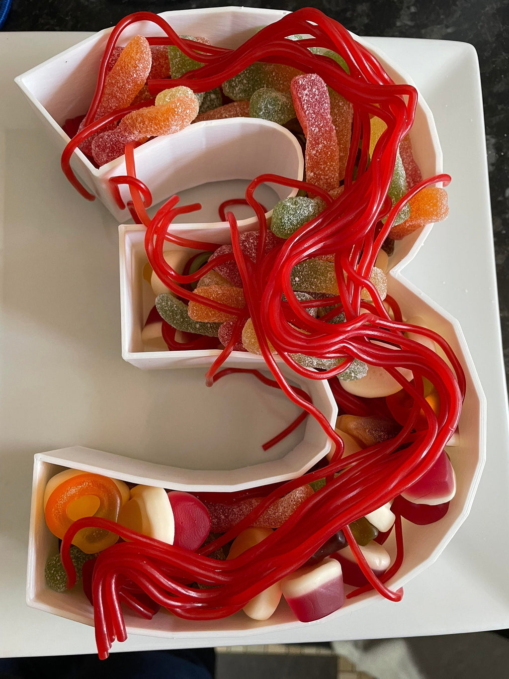 Large Numbers (8.5") for Sweet filling Birthday Cake Alternative / Wedding Table Decoration / Birthday Party Display -21st -18th -50th -40th