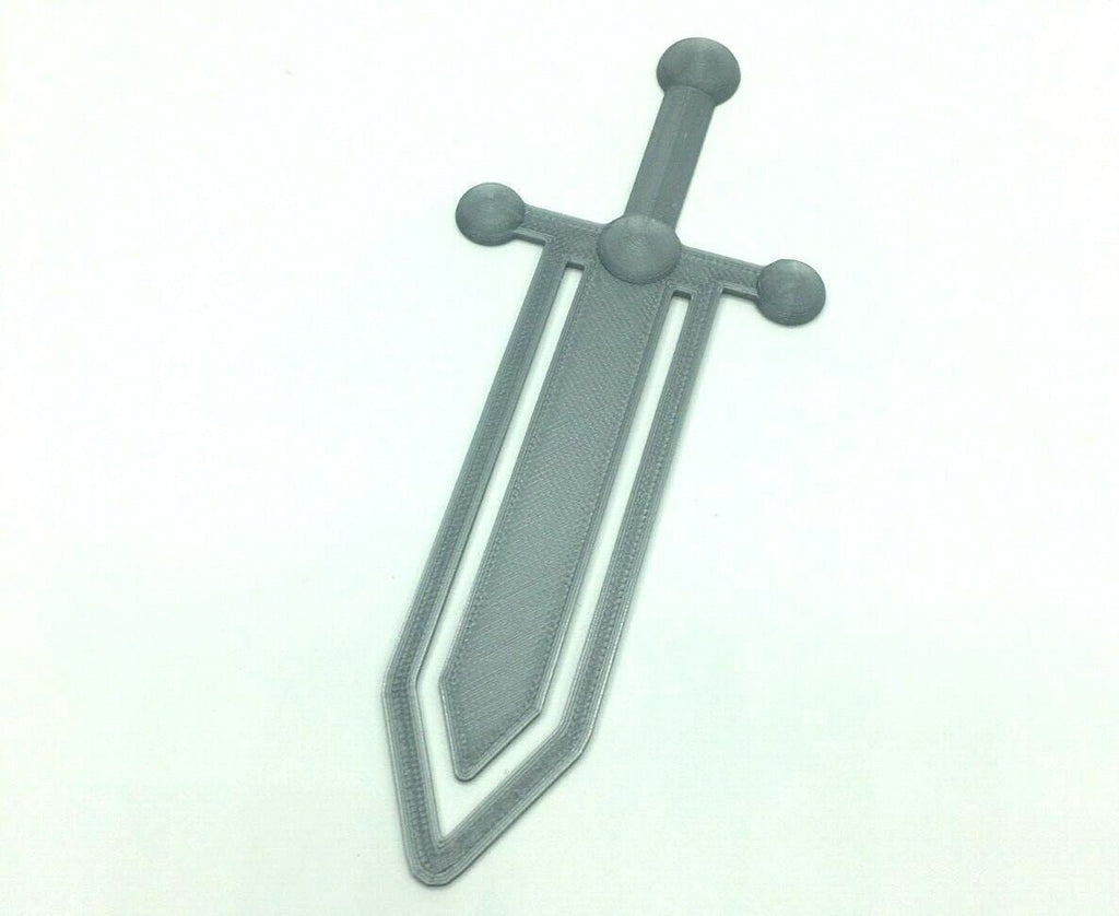 Sword Bookmark, Sword Reading Gift, Adventurer Bookmark, Gift for Bookworm, Sword Shaped Bookmark, Bookmark Stocking Filler, Under 5 Pounds