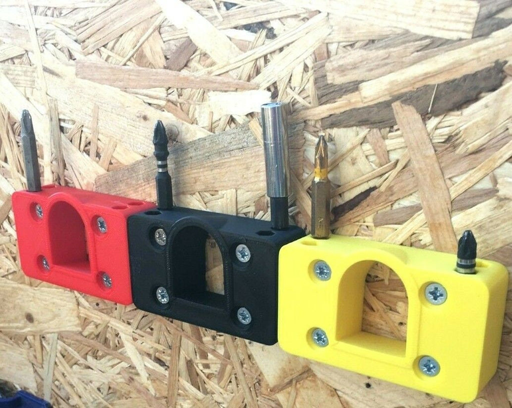 Wall Mount for Ryobi Plus One 18v Battery + colour choice / Ryobi One + Batteries / Battery Mount Holder for Ryobi Plus One 18v Battery