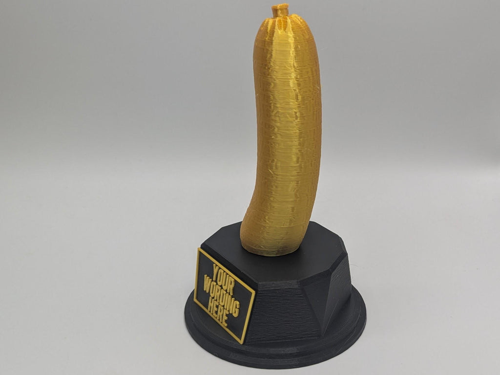 Personalised Sausage Trophy, Sausage Lover, Pork Sausage Trophy, Cheeky Sausage, Sausage Fun Trophy, Sausage Gift, Sausage Joke Trophy