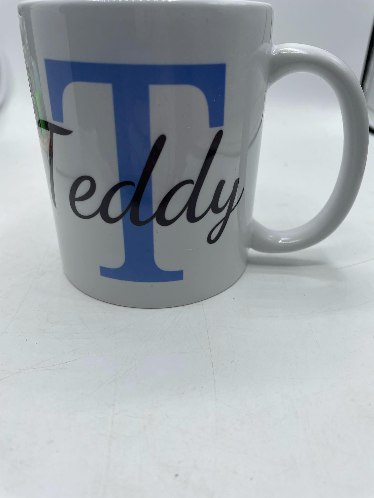 Personalised Mug, Name & Initial Mug, Custom Mug, Personalised Gift, Birthday Gift, Best Friend Gift, Initial Mug, Christmas Gift, Mug Gift