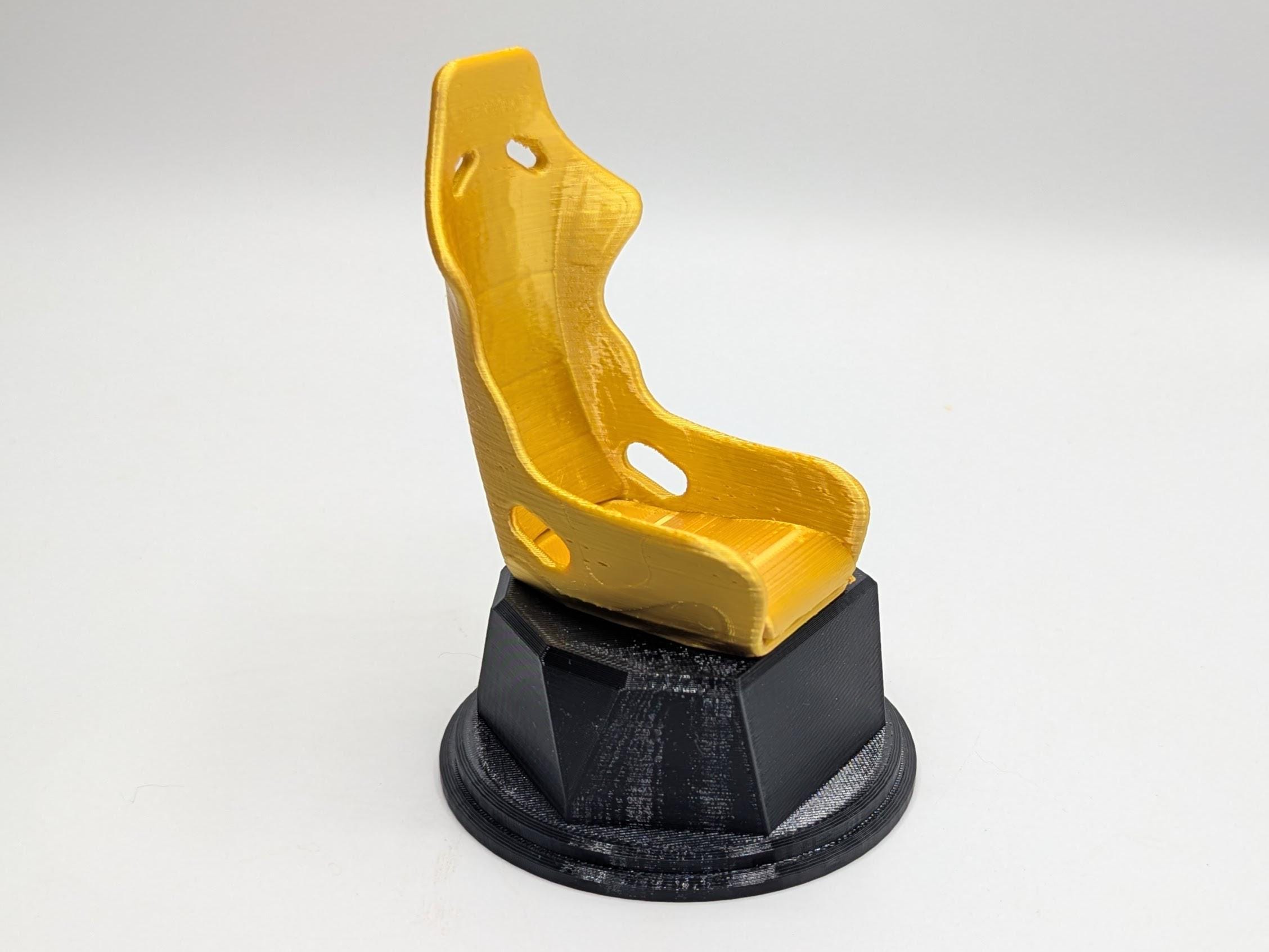 Personalised Racing Seat Trophy, Racing Award Trophy, Gift for Car Racer, Custom Trophy Gift, Stock Car Trophy, Racing Driver Trophy, Car