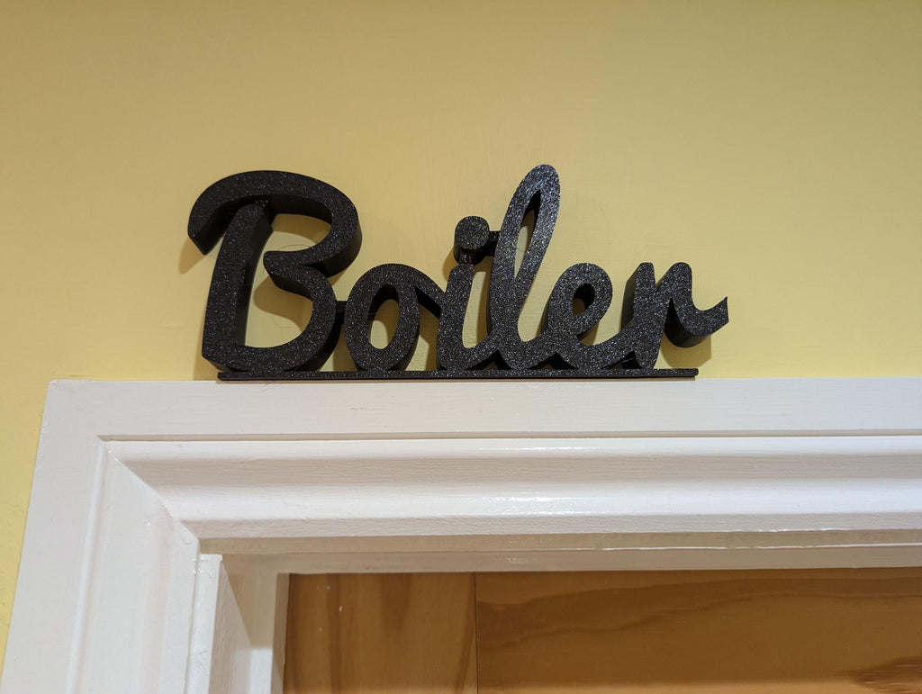 Boiler Above Door Sign, Boiler Door Topper, Boiler Cupboard Door, Custom Door Sign, Office Door Sign, Quirky Door Sign, Boiler Room Sign
