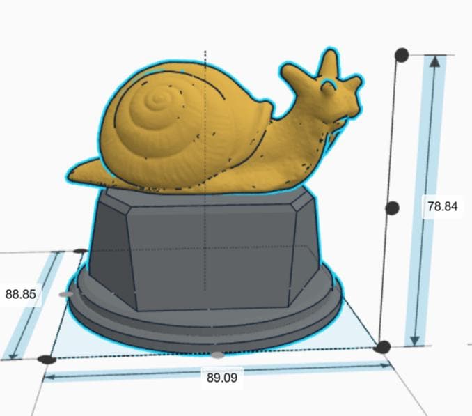 Personalised Snail Trophy / Snail Trophy / Slowest Person Award / Slow Gift / Funny Snail Award / Snail Joke Trophy / Gift for Someone Slow