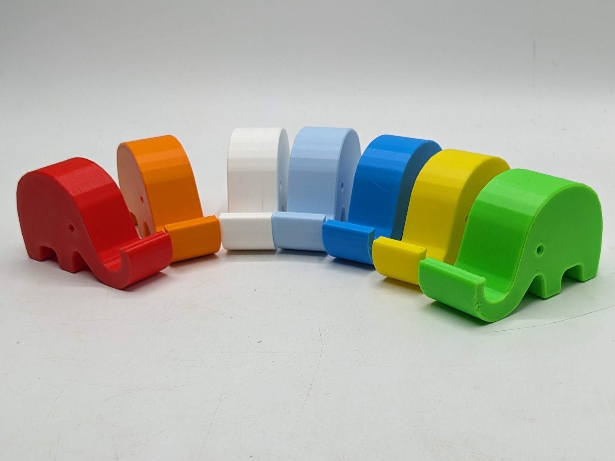 Elephant Mobile Phone Stand / Mobile Desk Tidy / Iphone Phone Holder / Android Phone Holder / Elephant Phone Holder / Smartphone Desk Tidy