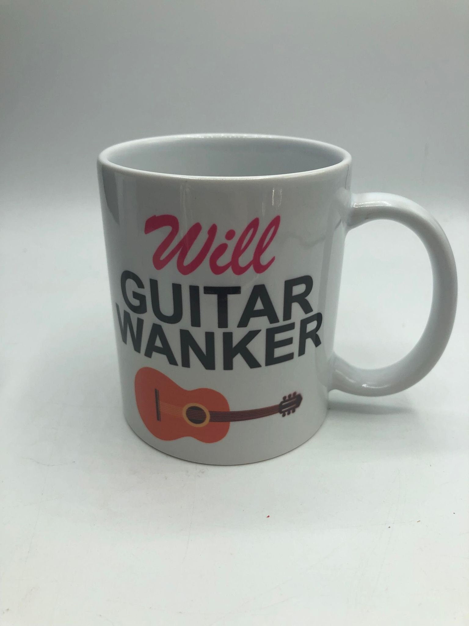 Guitar Wanker Mug, Guitarist Mug, Guitar Gift, Musician Gift, Funny Guitar Mug, Guitar Player Gift, Guitar Teacher Mug, Music Birthday Gift