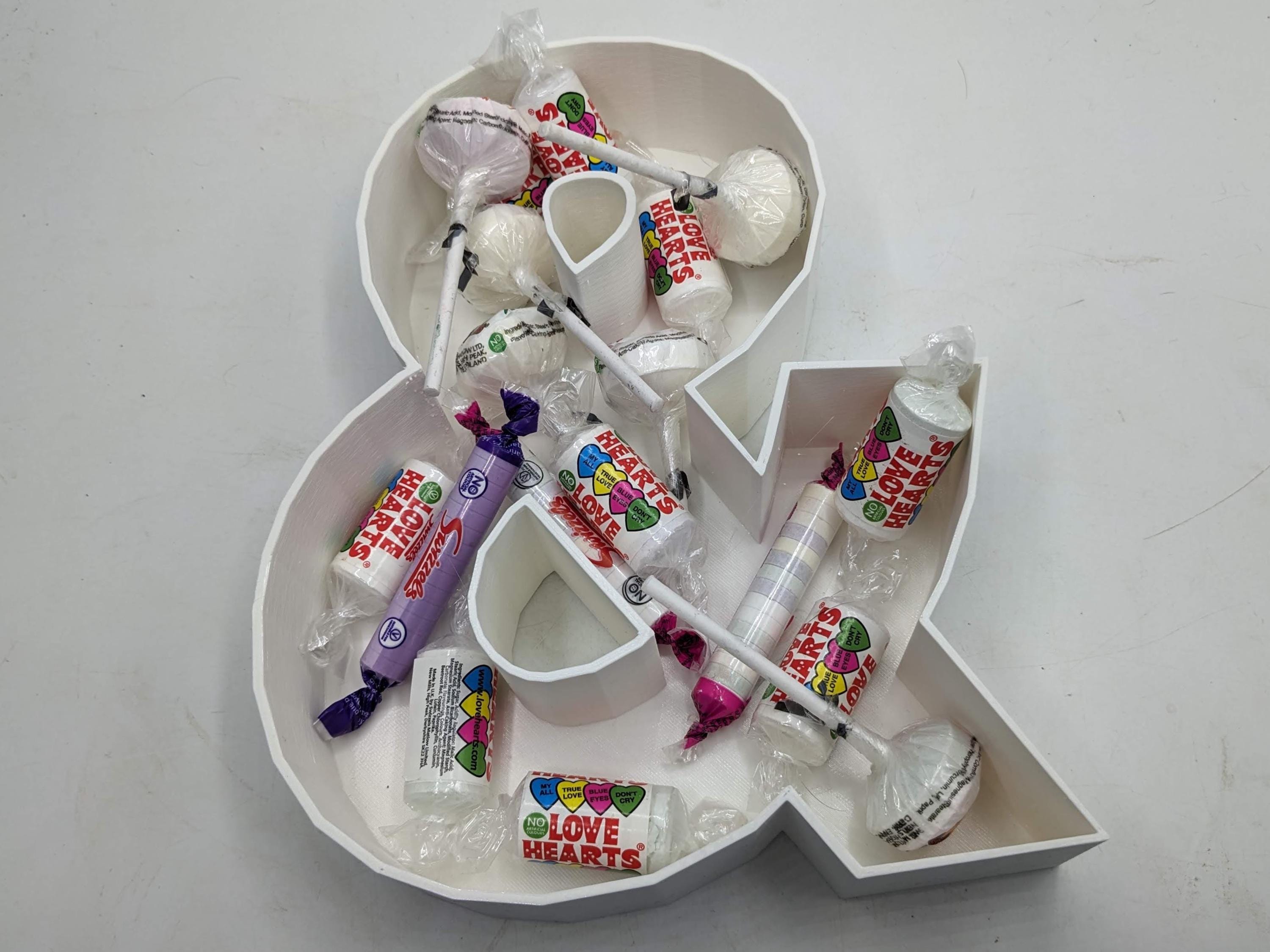 Wedding Large Letters (8.5") for Sweet filling / Wedding Cake Alternative / Wedding Table Decoration / Wedding Sweet Stand / Wedding Floral