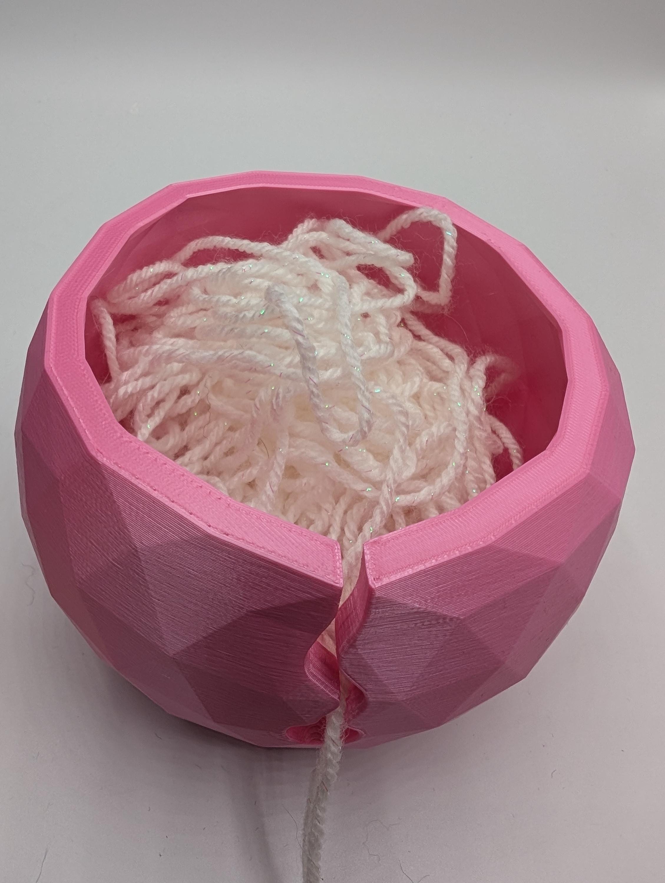 Yarn Bowl for Yarn Ball, Wool Bowl, Knit Bowl, Yarn Holder, Knitting Ball Holder, Crochet Ball Holder, Wool Ball Yarn Holder, Ball of Wool