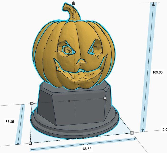 Personalised Carved Pumpkin Trophy, Halloween Award, Gift for friend, Joke Award, Personalised Pumpkin Trophy Award, Pumpkin Lover Gift