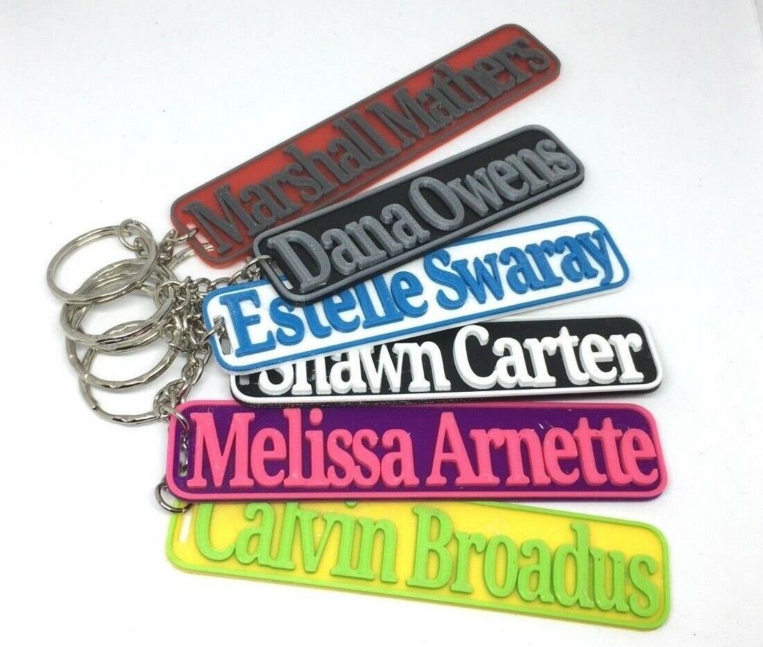 Back To School Personalised Keyring / Starting School Keyring / Back to School Gift / Personalised Long Full Name Keyring / School Bag Tag