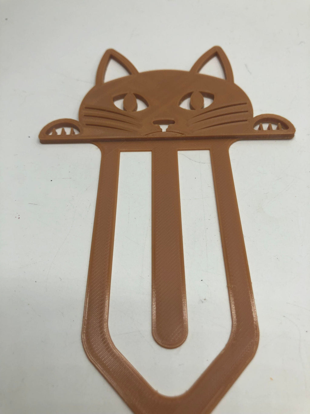 Cat Bookmark, Kitten Bookmark, Peeping Cat Bookmark, Cat Page Marker, Cat Lover Gift, Black/Ginger Cat, Under 5 Pound, Cat Stocking Filler