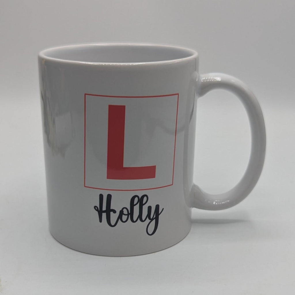 Learner Driver Mug, Funny Gift for Learner, Learner Driver Gift, 17th Birthday Gift, Personalised Learner Mug, Learning to Drive, Learner