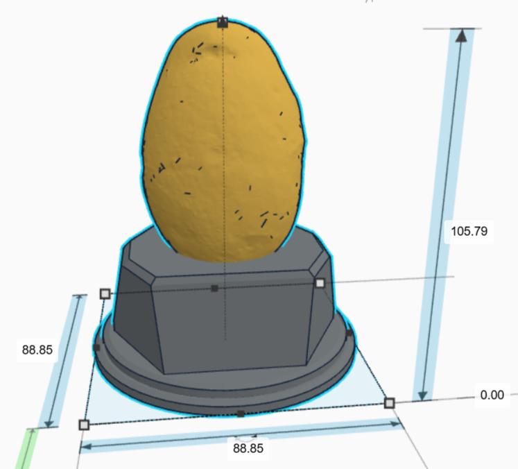 Personalised Potato Trophy, Hot Potato Trophy, Golden Potato Award, Custom Trophy, Golden Potato, Funny Trophy, Potato Gift, Office Trophy
