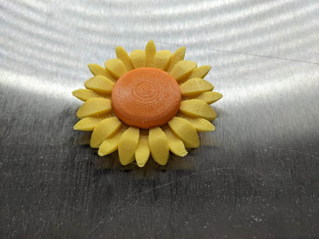 Sunflower Magnet / Flower Magnet / Floral Design Magnet / Sunflower Magnet / Sunflower Fridge Magnet / Spring Magnet / Sunflower Decoration