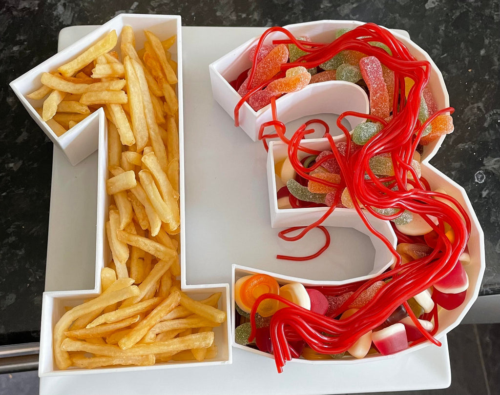 Large Numbers (8.5") for Sweet filling Birthday Cake Alternative / Wedding Table Decoration / Birthday Party Display -21st -18th -50th -40th