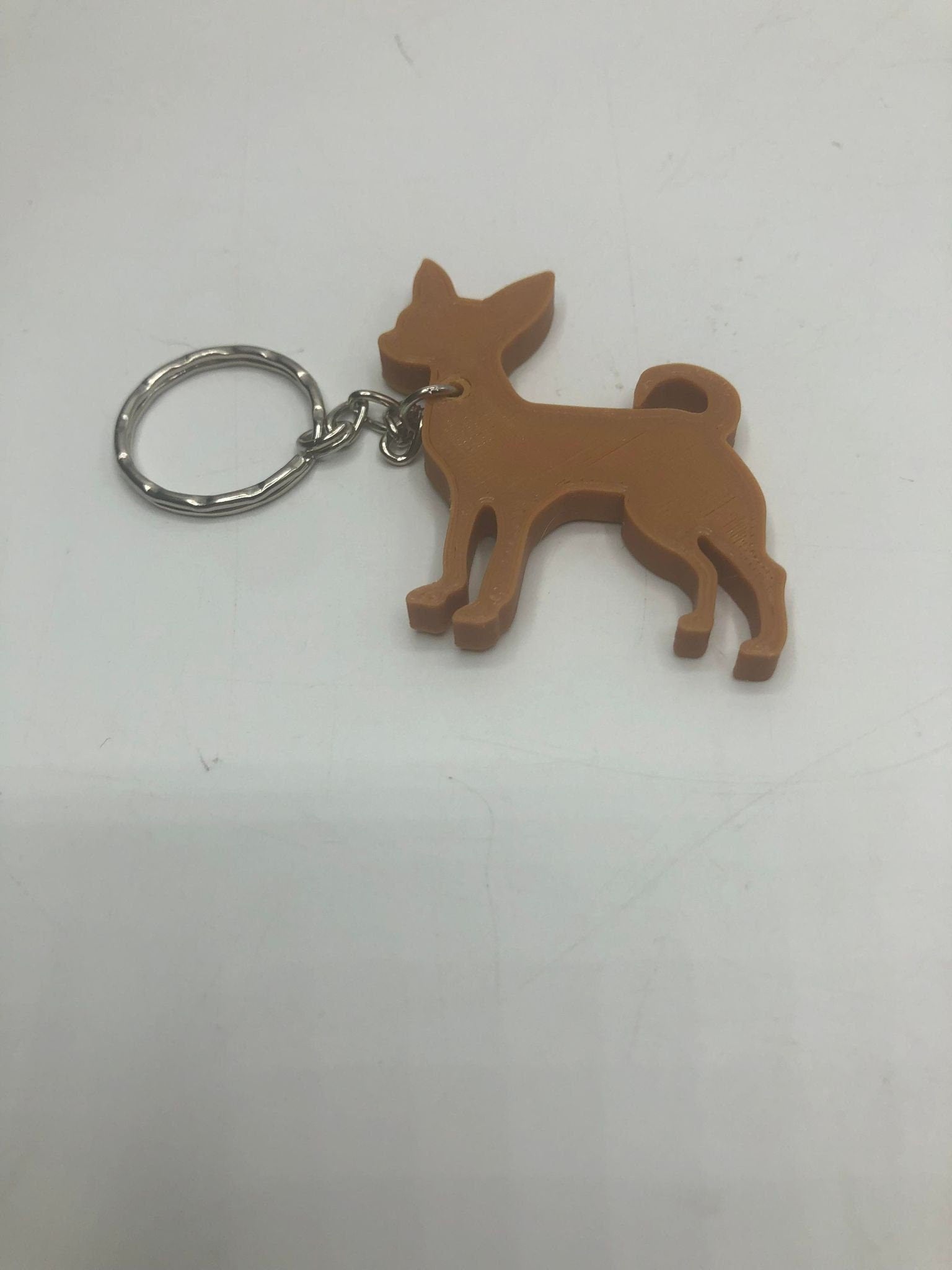 Chihuahua Keychain / Chihuahua Bag Tag / Gift for Chihuahua Owner / Dog Keyring for Chihuahua Lover / Chihuahua Keyring Bag Tag Gift / Puppy