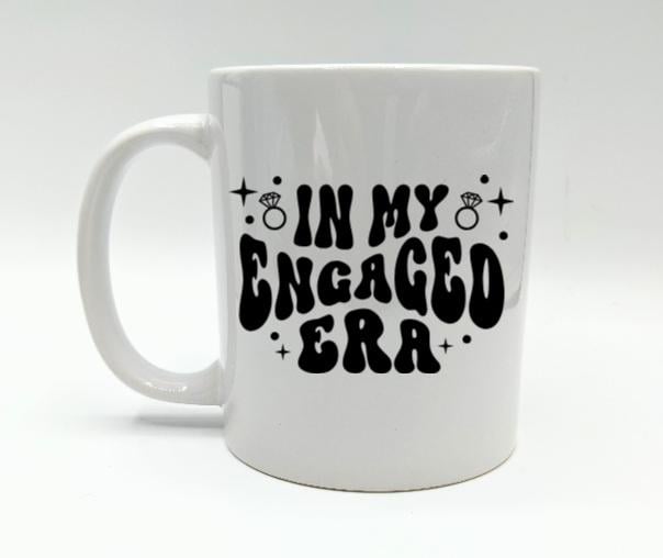Engaged Era Mug, Engagement Gift, Soon To Be Mrs, Best Friend Engaged, Fiancee Present, Fiance Present, She Said Yes Gift, Engagment Mug