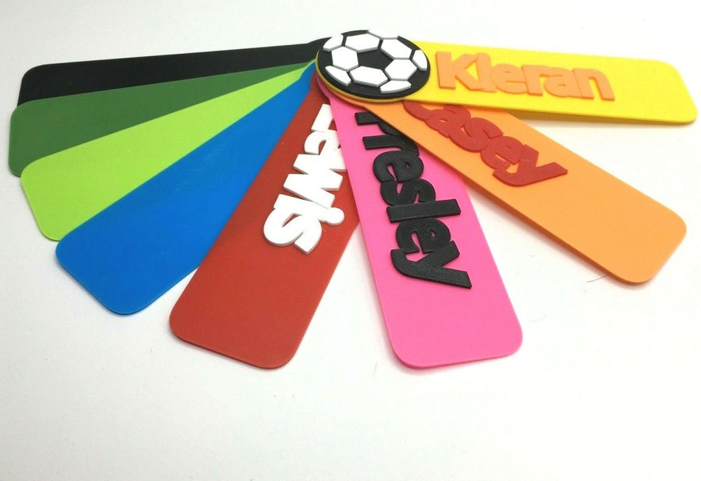 Football Personalised Bookmarks, Soccer Bookmark, Football Reading Gift, Football Lover Gift, Soccer Bookmark Gift, Football Party Gift