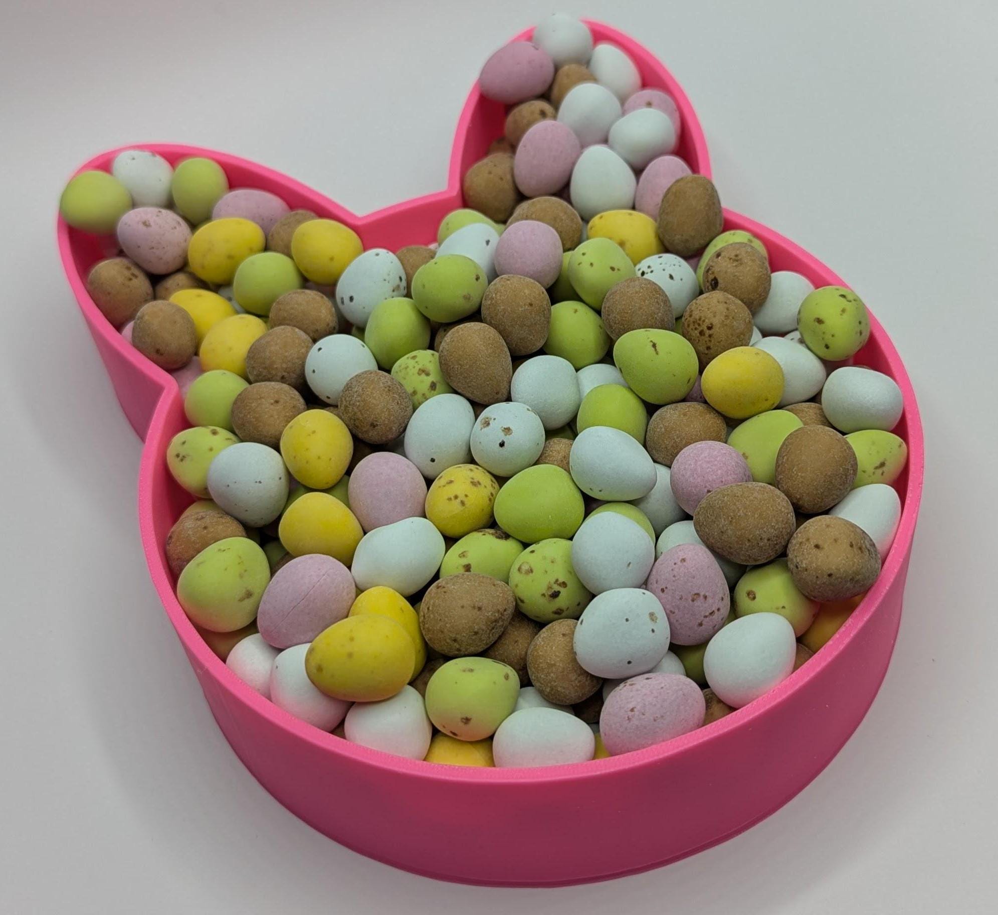 Easter Bunny Head Sweet Fillable, Sweet filling Birthday Cake Alternative, Easter Party Table Decor, Bunny Head Shaped Sweet Decoration Gift