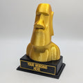 Personalised Moai Trophy, Moai Shape Gift, Easter Island Award Gift, Easter Island Lover Gift, Custom Trophy Award, Statue Shape Trophy