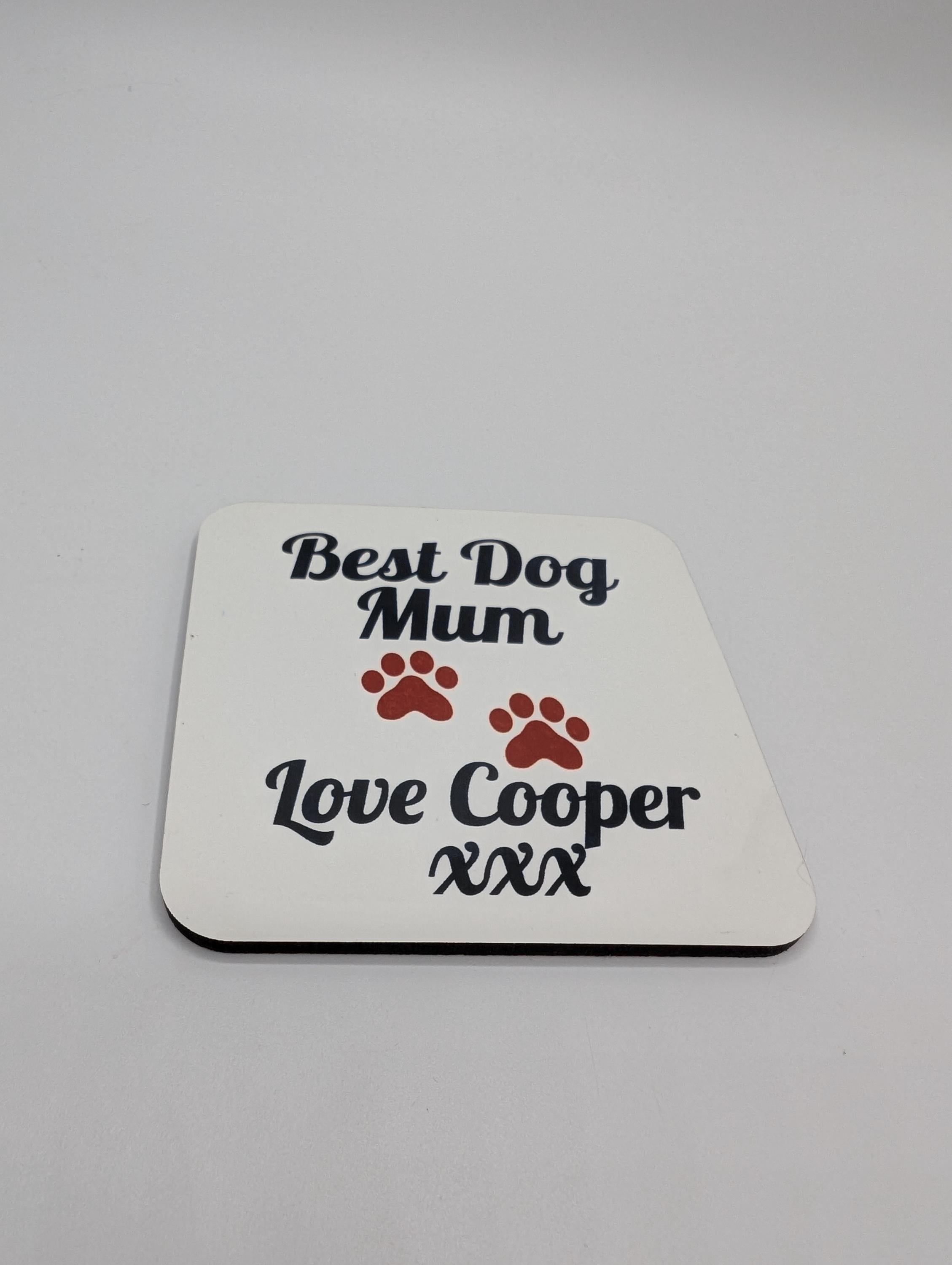 The Best Dog Mum Mug / Personalised Dog Mum Mug with Paw / Dog Mum Gift / Dog Mum Mug / Gift for Dog Mum / Mother's Day Gift / Dog Mam Gift
