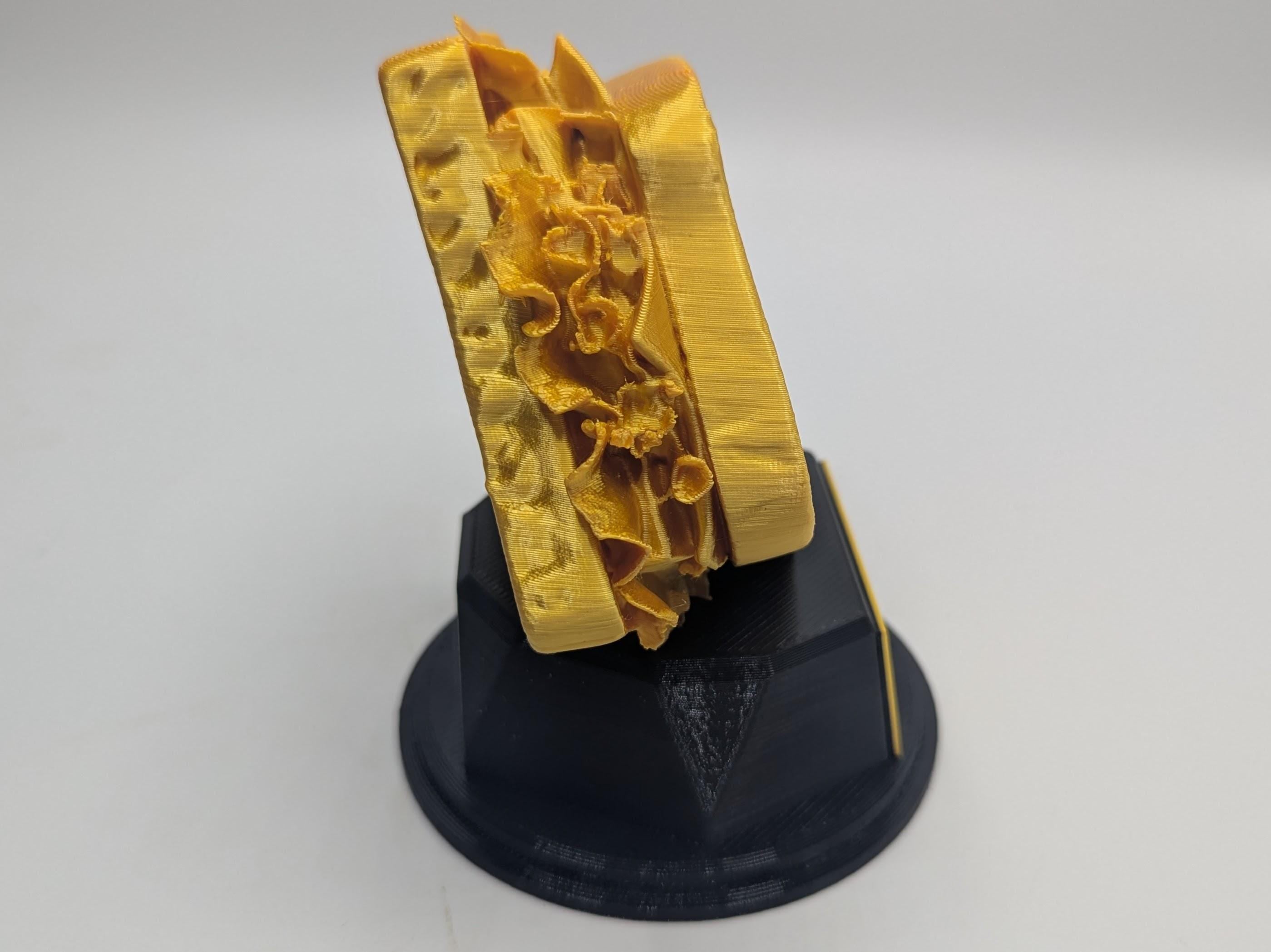 Personalised Cheese Sandwich Trophy, Cheese & Lettuce Sandwich Award, Custom Trophy, Office Trophy, Funny Trophy, Sandwich Lover Award Gift